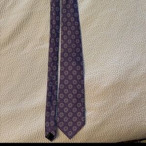 Chick-fil-A Purple Logo Medallion Check Tie